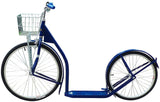 Amish-Made Deluxe Kick Scooter Bike, 24" Front Wheel 20" Rear Wheel, Adult-Size