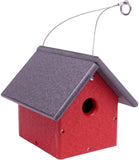Amish-Made Chickadee or Wren House, Poly Lumber Bird House