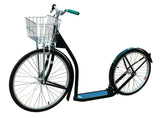 Amish-Made Deluxe Kick Scooter Bike, 24" Front Wheel 20" Rear Wheel, Adult-Size