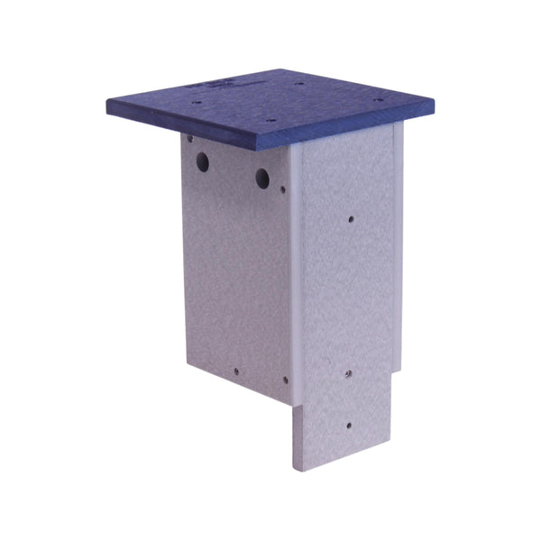 Bluebird House, Post Mount, Amish-Made with 100% Recycled Poly
