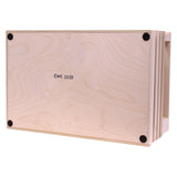 Amish-Made Wooden 2-Stall Horse Stable Toy with Sliding Doors
