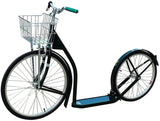 Amish-Made Deluxe Kick Scooter Bike, 24" Front Wheel 20" Rear Wheel, Adult-Size