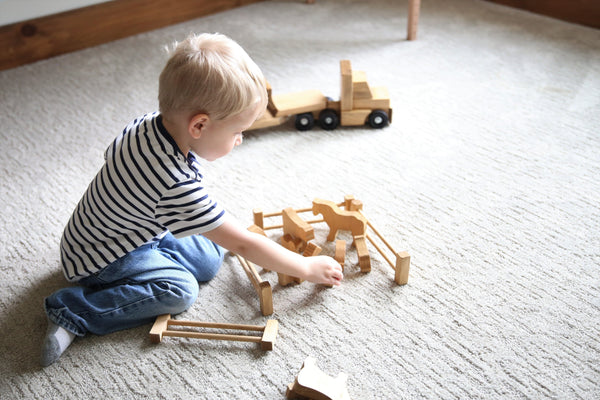 First Doug & Melissa Amazon.com: Toy Animal Farm Wooden Up Puse その他 Play Farm Knob Jumbo Wooden その他