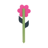 Decorative Flower Stake for Yard and Garden Décor, Amish-Made with Poly Lumber, Daisy