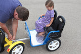 Amish-Made Chipmunk Coach, Kid's Pull-Behind Trailer