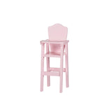 Amish-Made "Rebekah's Collection" Wooden Doll High Chair Toy