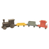 Large Wooden 40" Toy Train Play Set, Kid-Safe Finish, Amish-Made