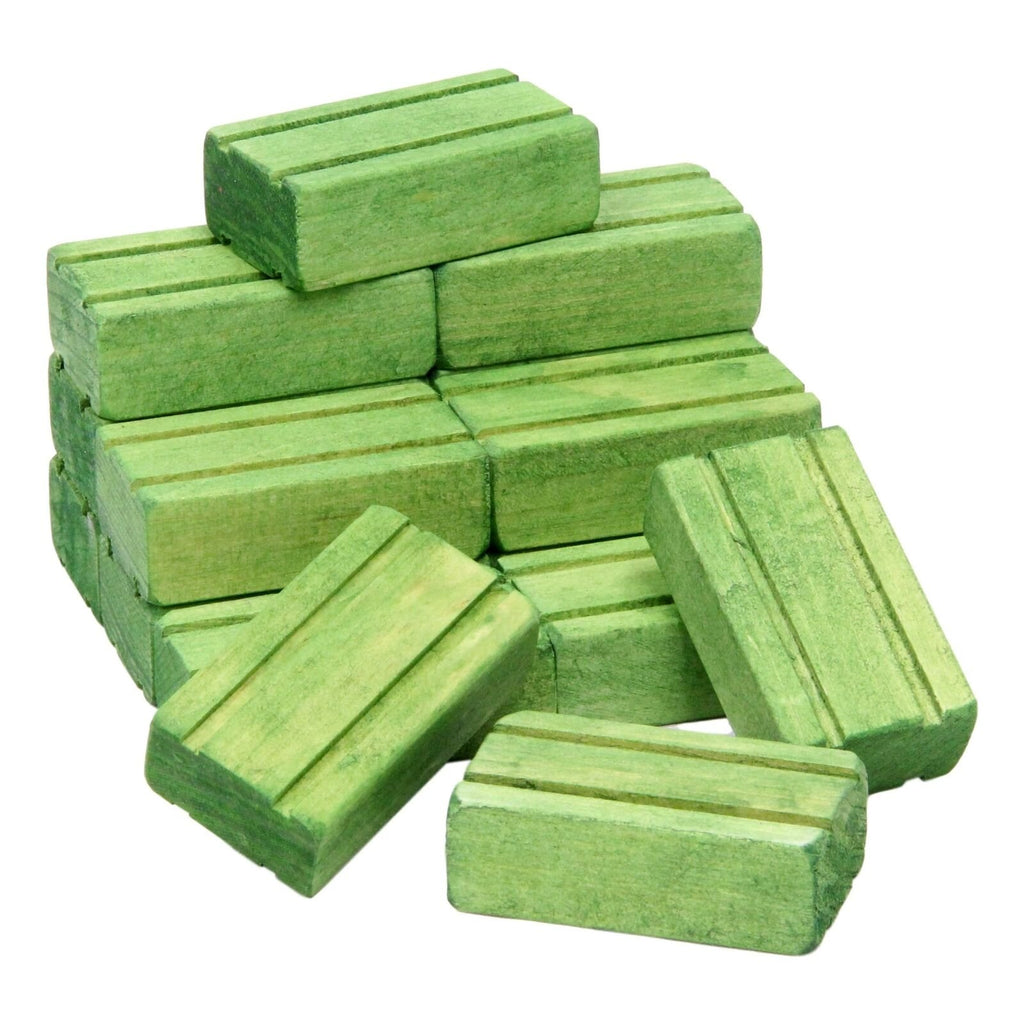 Amish-Made Wooden Toy Hay Bales (16 Bales)
