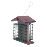 Double Suet-Cake Bird Feeder, Made With Poly Lumber, Amish-Made