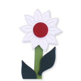 NEW! Decorative Flower Stake for Outdoor Décor, Amish-Made with Poly Lumber, Sunflower