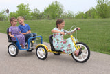 Amish-Made Chipmunk Coach, Kid's Pull-Behind Trailer