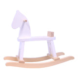 Wooden Rocking Horse Toddler Toy, Solid Pine, Ages 1–3