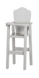 Amish-Made "Rebekah's Collection" Wooden Doll High Chair Toy