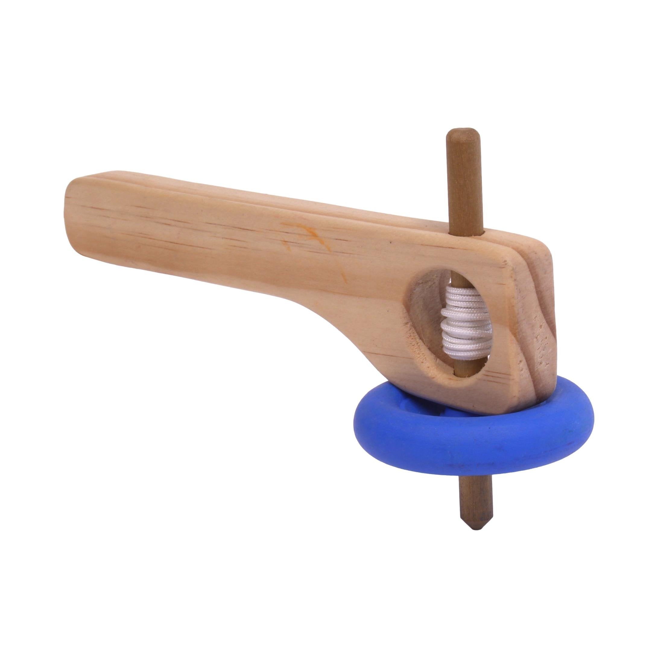 Old Fashioned Spinning Wooden Top Toy Amish Made AmishToyBox