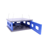 Bluebird Feeder - Hanging Block House Mealworm Feeder for Bluebirds - Amish-Made with Poly Lumber