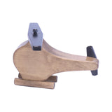 Wooden Helicopter Toy with Spinning Propeller, Child-Safe Finish