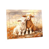 Barnyard Babies Children's Puzzle, 20 Pcs., Amish-Made