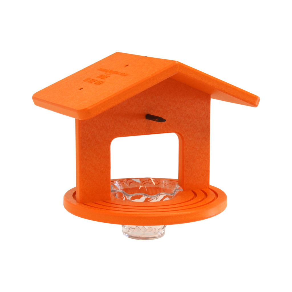 Hanging Round Oriole Jelly and Orange Feeder with Grooves for Grip
