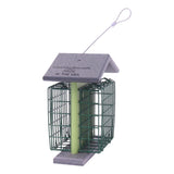 Double Suet-Cake Bird Feeder, Made With Poly Lumber, Amish-Made