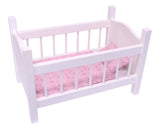Amish-Made Wooden Doll Crib For 18" Dolls, "Rebekah's Collection"
