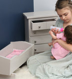 Amish-Made Wooden Doll Chest of Drawers, "Rebekah's Collection"