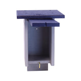Bluebird House, Post Mount, Amish-Made with 100% Recycled Poly Lumber