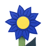 Decorative Flower Stake for Outdoor Décor, Amish-Made with Poly Lumber, Sunflower
