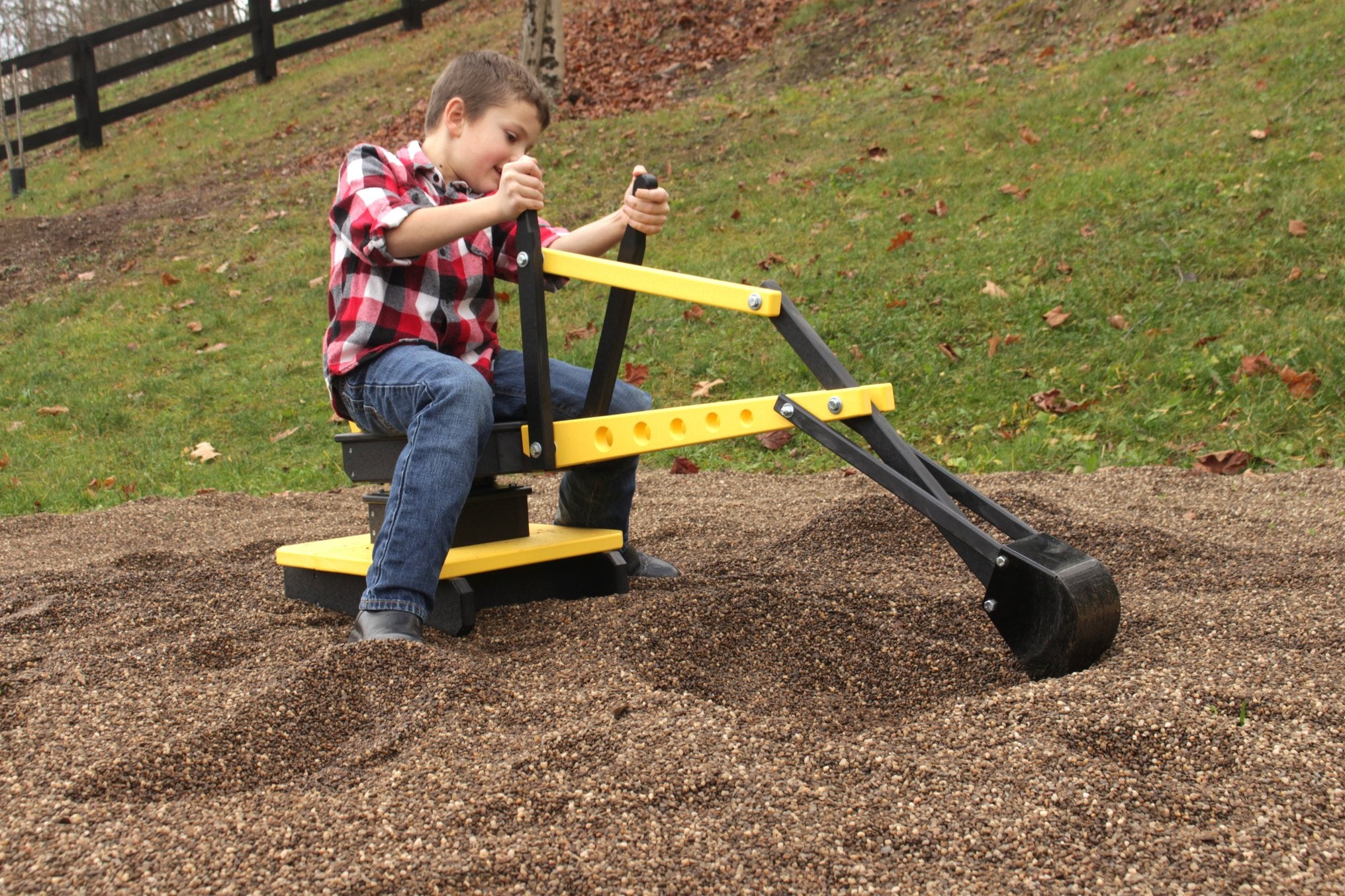 Playground Childs Sandpit Digger The Big Dig Sand And Water In The