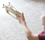 Amish-Made Wooden Ping-Pong Rubberband Gun Toy