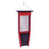 Pileated Woodpecker Suet Bird Feeder - Holds 2 Suet Cakes