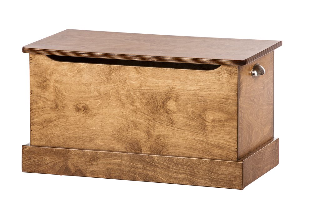 Amish-Made Deluxe Wooden Kid's Toy Box Chest 34