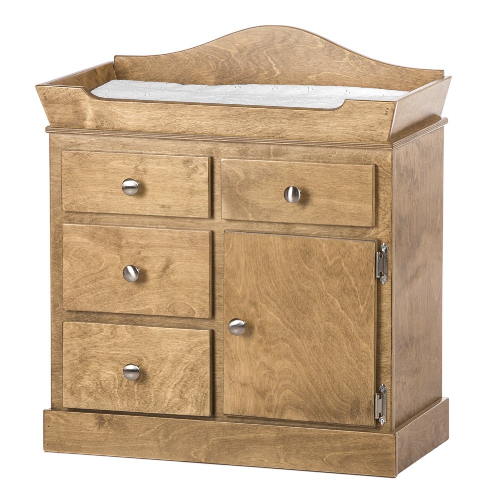hauck doll change table Amish-Made Wooden Doll Changing Table - Fits 18" Dolls