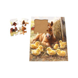 Barnyard Babies Children's Puzzle, 20 Pcs., Amish-Made