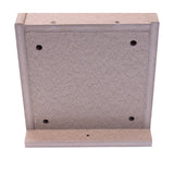 Flicker House Nesting Box - Amish-Made With Poly Lumber