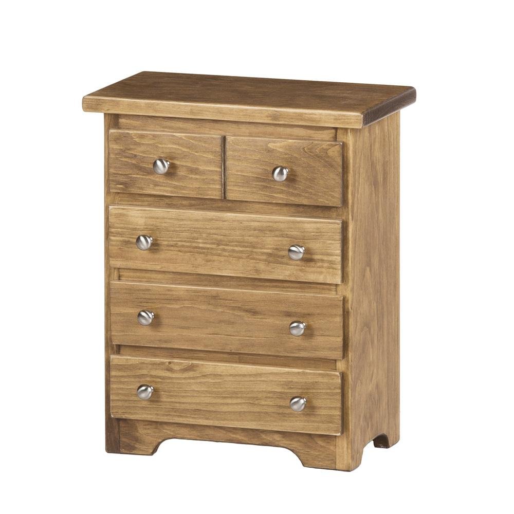 Amish-Made Wooden Doll Chest of Drawers, "Rebekah's Collection"