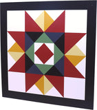 Hand-Painted Barn Quilt - Washington Star Design - Outdoor Wall Decor