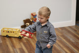 AmishToyBox.com Wooden Airplane Toy, Amish-Made, Kid-Safe Finish