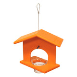 Amish-Made Oriole Jelly and Orange Bird Feeder, Eco-Friendly Poly Lumber Hanging Oriole Feeder