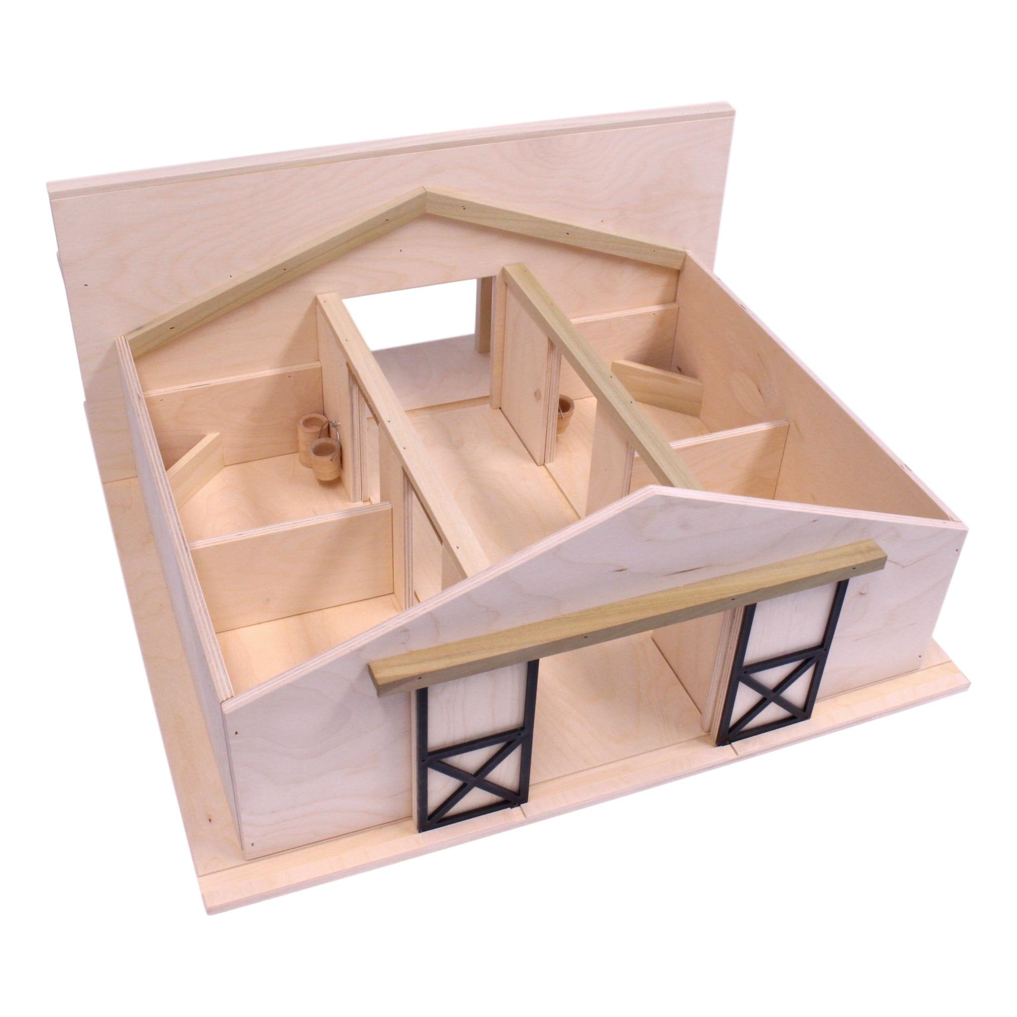 Large toy horse stable sales