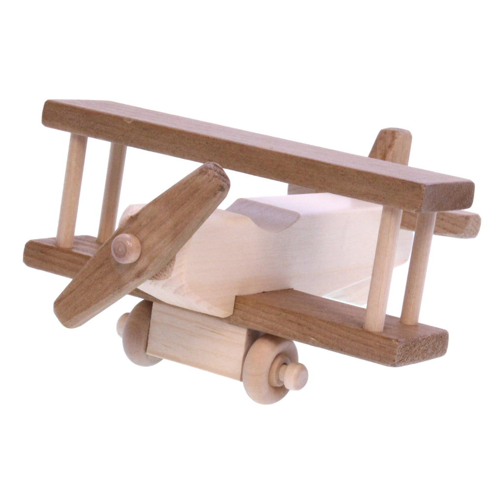 Wooden Airplane Toy, Amish-Made