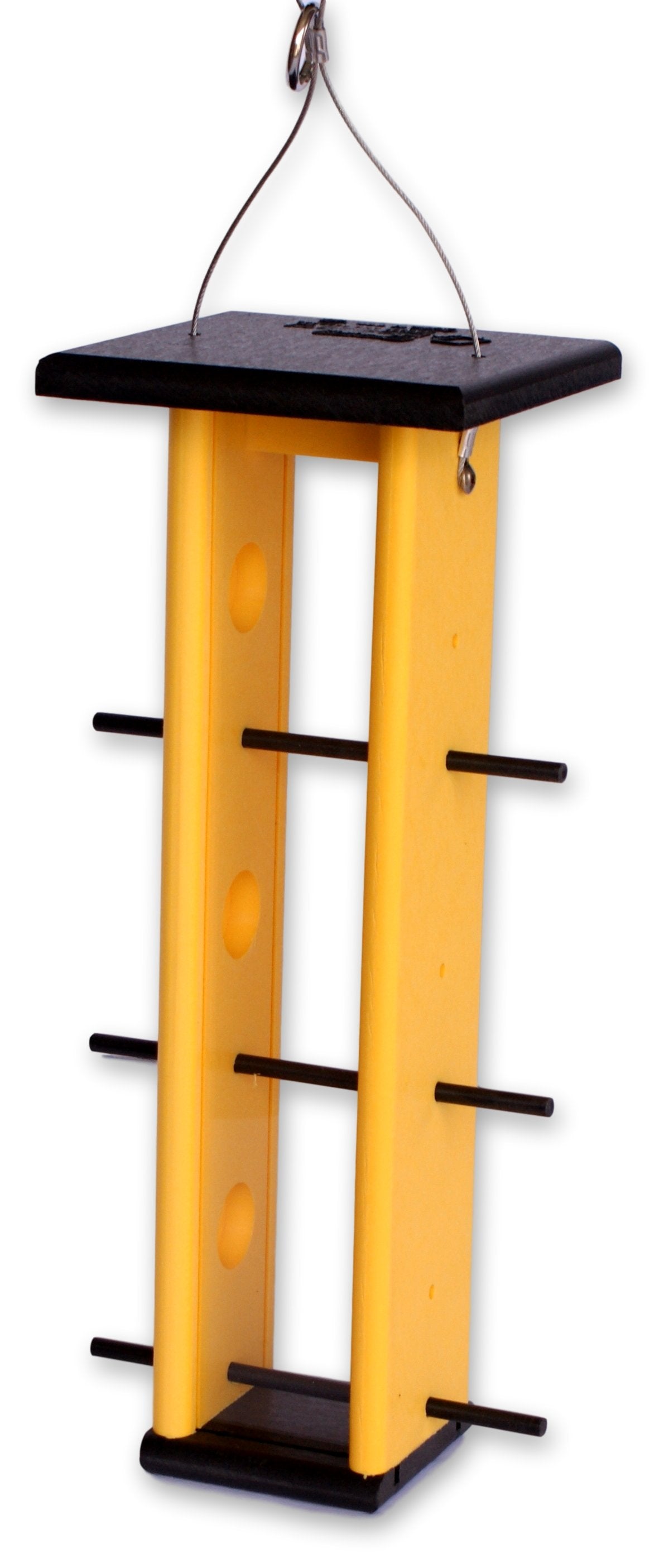 POLYWOOD Pet Feeder in Yellow - Outdoor Furniture