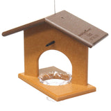 Amish-Made Oriole Jelly and Orange Bird Feeder, Eco-Friendly Poly Lumber Hanging Oriole Feeder