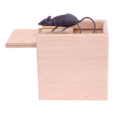 Wooden Surprise Prank Mouse Box