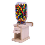 Amish-Made Jar Candy Dispenser - Great for M&M's, Peanuts, or Jelly Beans