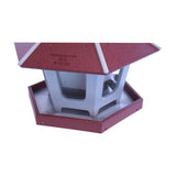 Gazebo Bird Feeder - Triple Compartment, Post-Mount