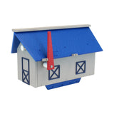 Amish-Made Mailbox, Post Mount, Made With Weather-Proof Poly Lumber, UV-Resistant