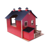 Large Pennsylvania Bank Barn Toy, Deluxe Wooden Design, Hand-Crafted in Lancaster County, PA