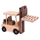 Large Wooden Forklift Toy