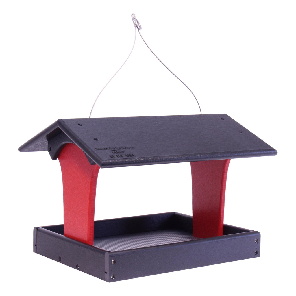 AmishToyBox.com Fly-By Platform Hanging Bird Feeder