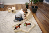 Wooden Amish-Made Ranch Shed Barn Toy
